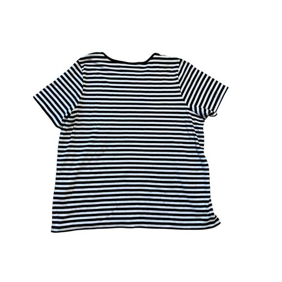 Quacker Factory Sparkly Hibiscus shirt, size Women's XL - Picture 2 of 10